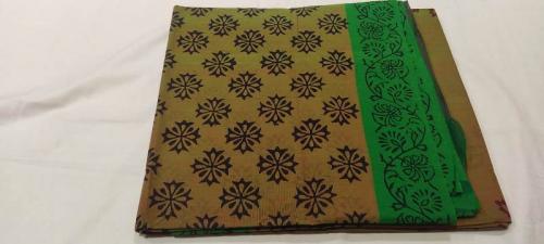 SALEM BLOCK PRINT COTTON SAREES